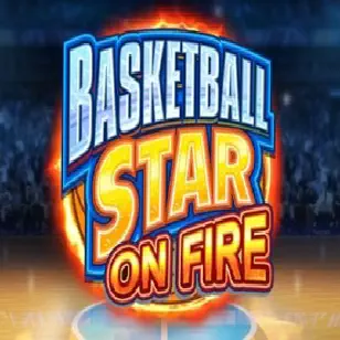 basketball star on fire
