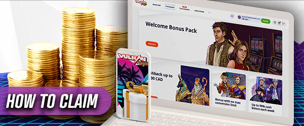 Coins and Vulkan Vegas pagina cu bonusuri pentru începători
