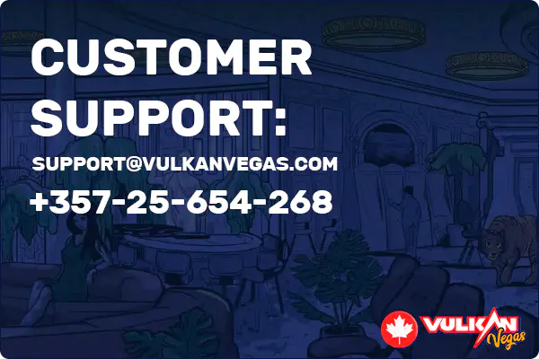 Vulkan Vegas Asistență Clienți Casino cu număr de contact